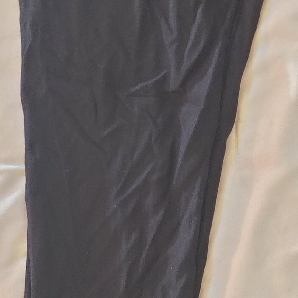 Black Stretch Pants with back pockets